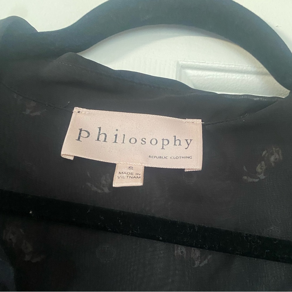 Philosophy shear button down - Picture 3 of 3